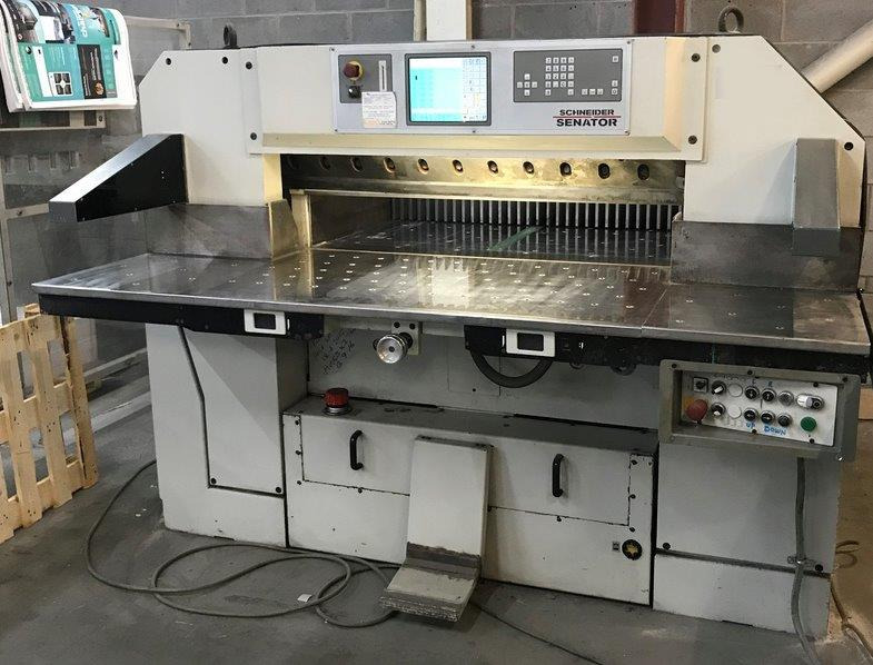 SCHNEIDER SENATOR 115 H Model TC High-speed cutter - Mašina za rezanje papira: slika 1 SCHNEIDER SENATOR 115 H Model TC High-speed cutter - Mašina za rezanje papira: slika 1