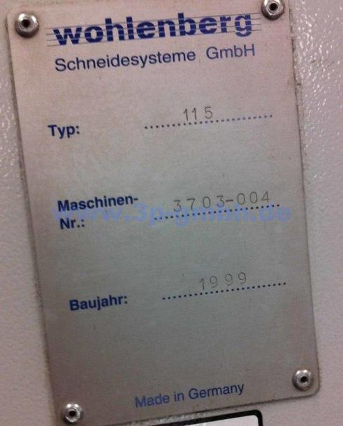 Wohlenberg cut-tec 115 cutting machine - Mašina za rezanje papira: slika 2 Wohlenberg cut-tec 115 cutting machine - Mašina za rezanje papira: slika 2