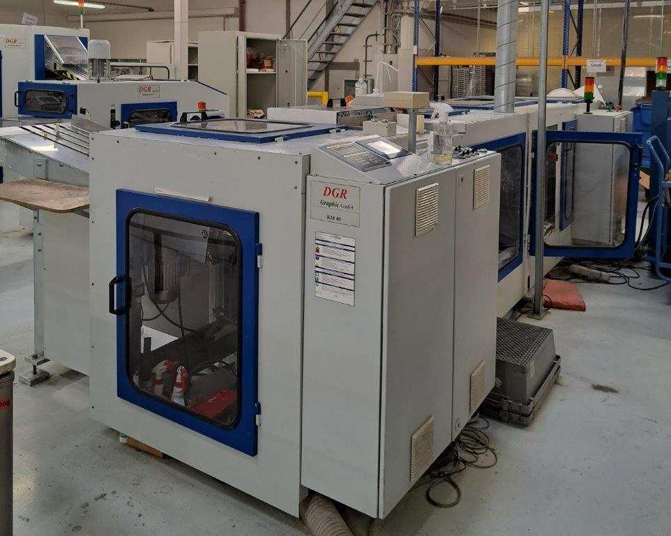 Book on Demand Perfect Binder - spine gluing station DGR Graphic KM 40 - Štamparska mašina: slika 1 Book on Demand Perfect Binder - spine gluing station DGR Graphic KM 40 - Štamparska mašina: slika 1