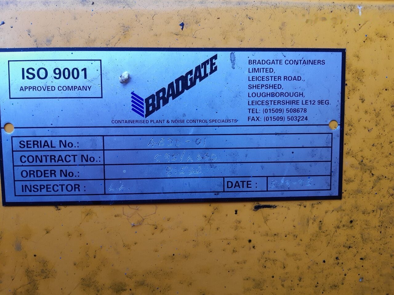 Set generatora Volvo 380 kVa TAD1230: slika 12 Set generatora Volvo 380 kVa TAD1230: slika 12