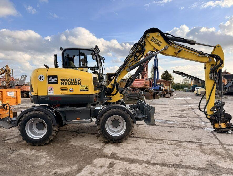 Wacker Neuson EW100 - Bager točkaš: slika 1 Wacker Neuson EW100 - Bager točkaš: slika 1