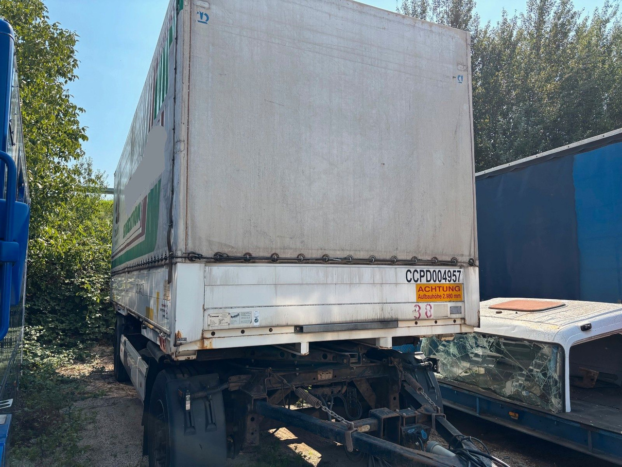 Krone AZ Alubordwände/Luft/Scheibe/BPW - Prikolica sa ceradom: slika 2 Krone AZ Alubordwände/Luft/Scheibe/BPW - Prikolica sa ceradom: slika 2