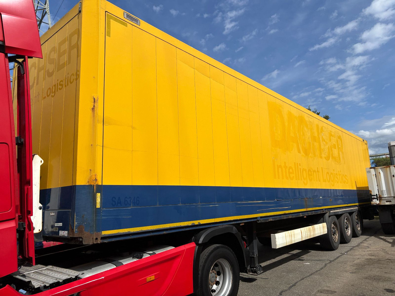 Krone SD Textilkoffer/Luft/Scheibe - Poluprikolica sa zatvorenim sandukom: slika 2 Krone SD Textilkoffer/Luft/Scheibe - Poluprikolica sa zatvorenim sandukom: slika 2