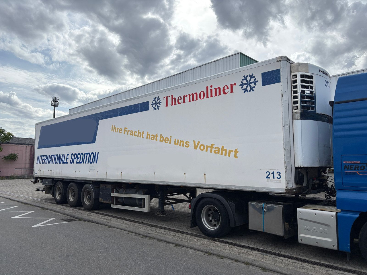 Krone Thermo King SL400 SEITENTÜREN - Poluprikolica hladnjače: slika 2 Krone Thermo King SL400 SEITENTÜREN - Poluprikolica hladnjače: slika 2