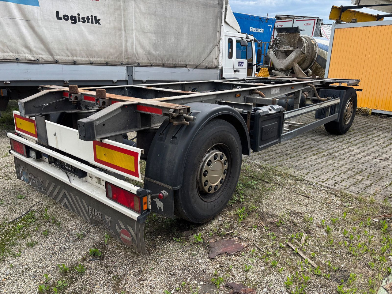 Schmitz Cargobull AWF 18 Containeraufbau/VERZINKT/Scheibe - Prikolica za prevoz kontejnera/ Prikolica sa promenjivim sandukom: slika 3 Schmitz Cargobull AWF 18 Containeraufbau/VERZINKT/Scheibe - Prikolica za prevoz kontejnera/ Prikolica sa promenjivim sandukom: slika 3
