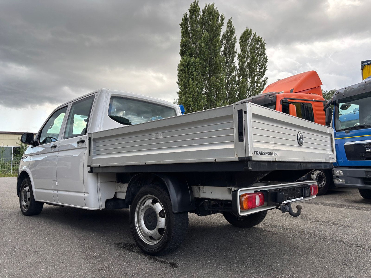 Dostavno vozilo s ravnom platformom, Dostavno vozilo sa duplom kabinom Volkswagen T6 Transporter 4Motion/150PS 2.0/DoKa/Klima: slika 9