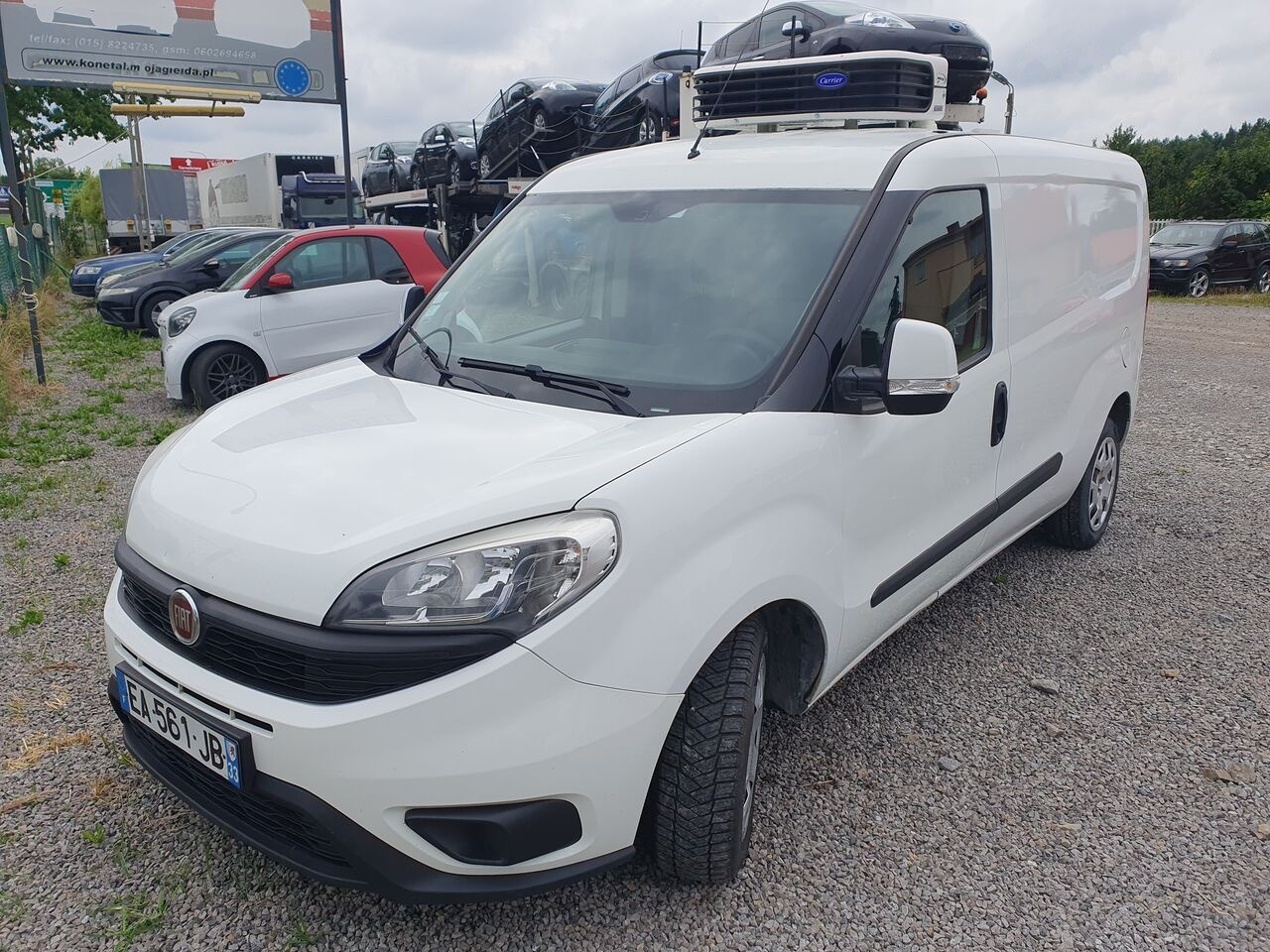 FIAT DOBLO 1.6 LONG CHLODNIA MROZNIA carrier + 230 V KLIMA EURO6 - Dostavno vozilo hladnjača: slika 1 FIAT DOBLO 1.6 LONG CHLODNIA MROZNIA carrier + 230 V KLIMA EURO6 - Dostavno vozilo hladnjača: slika 1