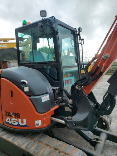 2021 Hitachi ZX48U-6 CLR - Bager: slika 4 2021 Hitachi ZX48U-6 CLR - Bager: slika 4