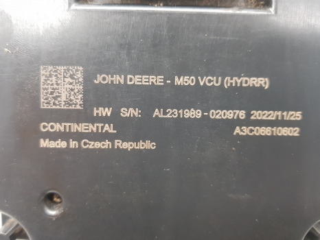 John Deere 5r, 6r Series 6r 185, Ecu Al220746, Al210192, Al211997 - Upravljačka jedinica: slika 3 John Deere 5r, 6r Series 6r 185, Ecu Al220746, Al210192, Al211997 - Upravljačka jedinica: slika 3