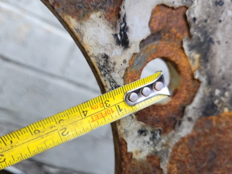 Massey Ferguson 5612, 5425, 5470, 5445, 6712 Front Wheel Rim Pair W12 X 24 - Felna za Poljoprivredna mašina: slika 5 Massey Ferguson 5612, 5425, 5470, 5445, 6712 Front Wheel Rim Pair W12 X 24 - Felna za Poljoprivredna mašina: slika 5