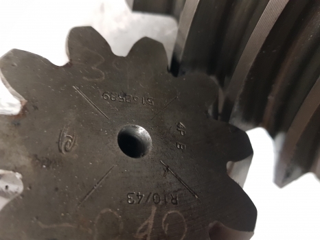 New Holland Case Fiat 60, Tm, Mxm, T7 Tm135 Rear Axle Bevel Gear 10x43 5162572 - Zadnja osovina za Traktor: slika 5 New Holland Case Fiat 60, Tm, Mxm, T7 Tm135 Rear Axle Bevel Gear 10x43 5162572 - Zadnja osovina za Traktor: slika 5