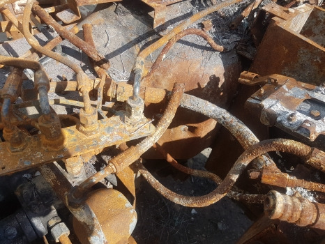 New Holland T7 T7.225 Autocommand Transmission Shaft, Gear, Plate, Nut 48145792 - Menjač: slika 1 New Holland T7 T7.225 Autocommand Transmission Shaft, Gear, Plate, Nut 48145792 - Menjač: slika 1