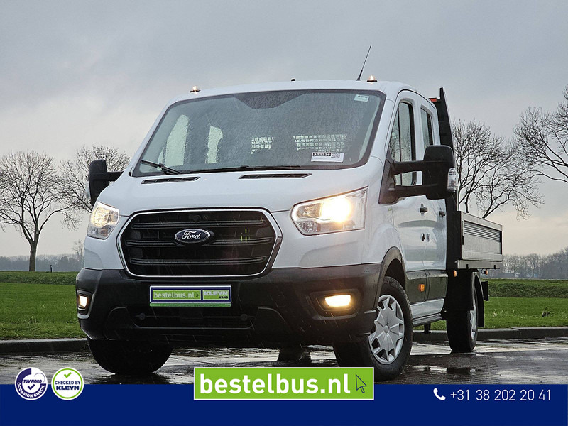 Ford Transit 2.0 L4 Open-Laadbak DC ! - Dostavno vozilo s ravnom platformom: slika 1 Ford Transit 2.0 L4 Open-Laadbak DC ! - Dostavno vozilo s ravnom platformom: slika 1