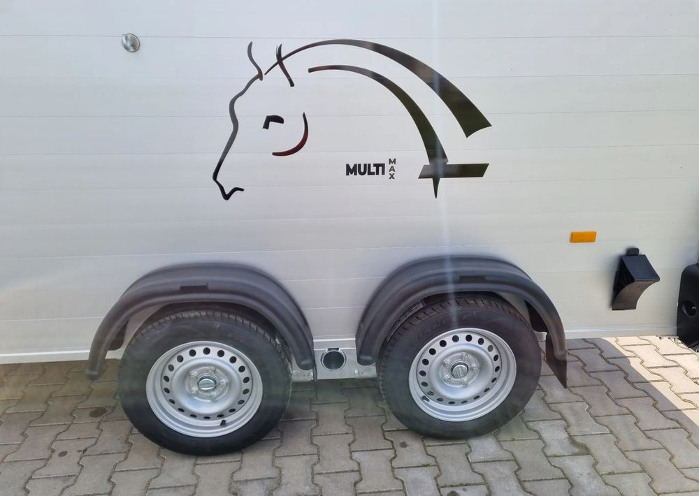 Novu Prikolica za konje CHEVAL LIBERTÉ MultiMax przyczepa na dwa konie | duża siodlarnia | drzwi boczne | 2600 kg DMC | 380×181 cm  |  ALUMINIOWA | Debon | dostawa | mocna i solidna |: slika 8