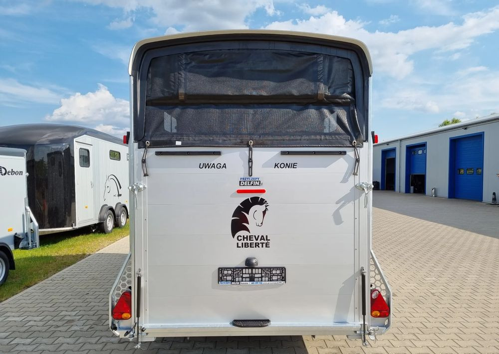 Novu Prikolica za konje CHEVAL LIBERTÉ MultiMax przyczepa na dwa konie | duża siodlarnia | drzwi boczne | 2600 kg DMC | 380×181 cm  |  ALUMINIOWA | Debon | dostawa | mocna i solidna |: slika 15