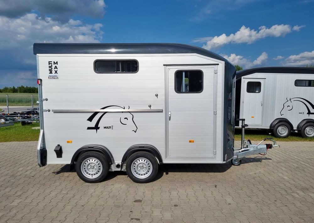 Novu Prikolica za konje CHEVAL LIBERTÉ MultiMax przyczepa na dwa konie | duża siodlarnia | drzwi boczne | 2600 kg DMC | 380×181 cm  |  ALUMINIOWA | Debon | dostawa | mocna i solidna |: slika 12