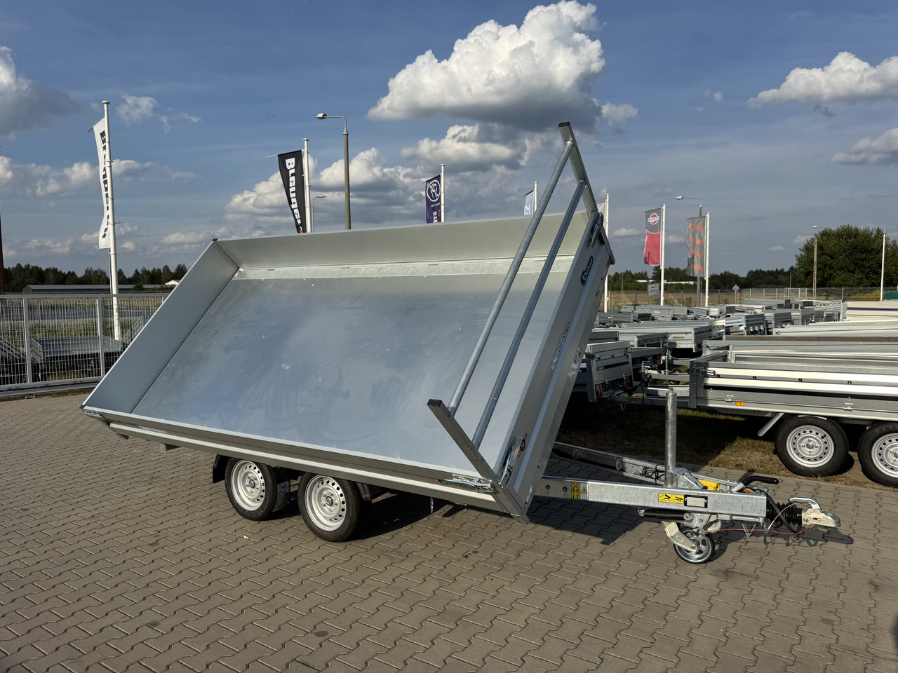 Novu Prikolica istovarivača DEBON PW 3.6 Electric  360x180 cm 3.5T: slika 12