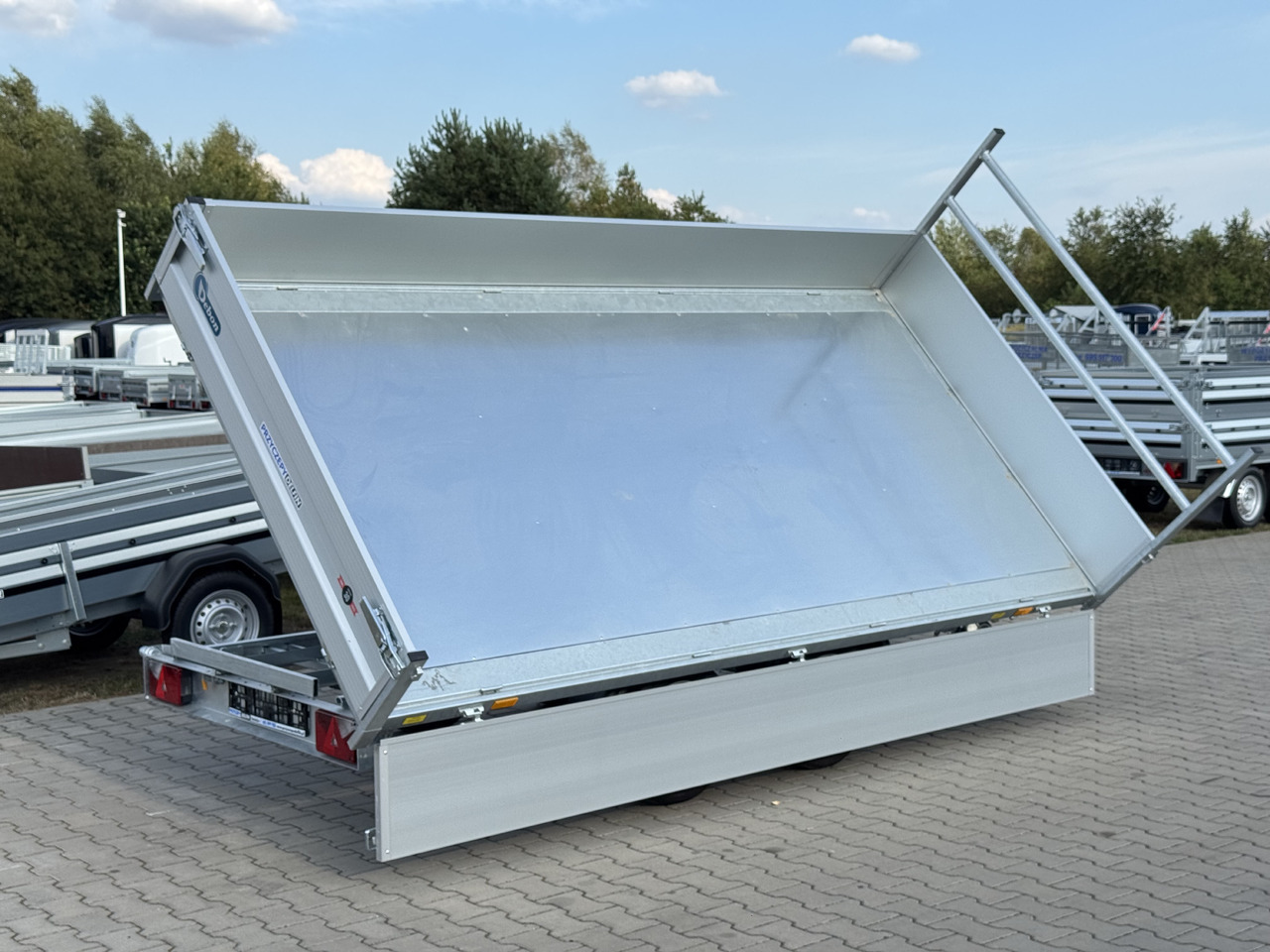 Novu Prikolica istovarivača DEBON PW 3.6 Electric  360x180 cm 3.5T: slika 13