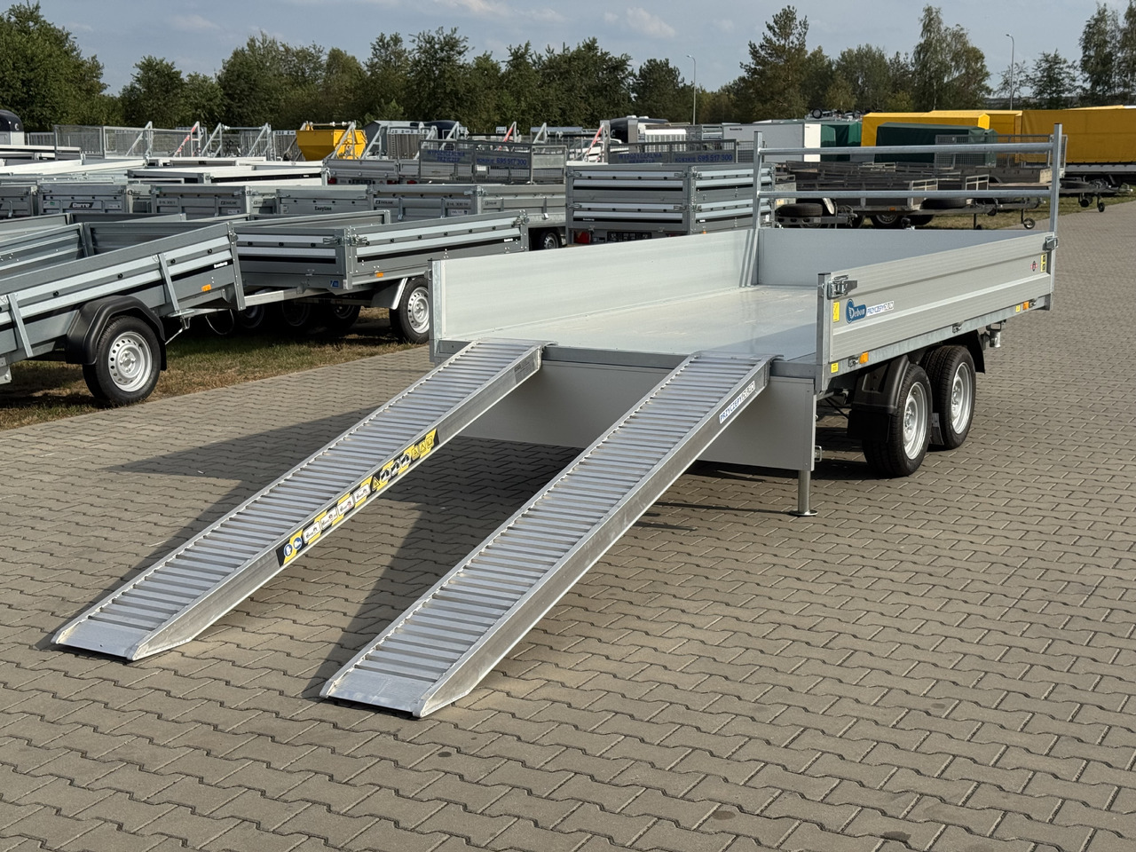 Novu Prikolica istovarivača DEBON PW 3.6 Electric  360x180 cm 3.5T: slika 17