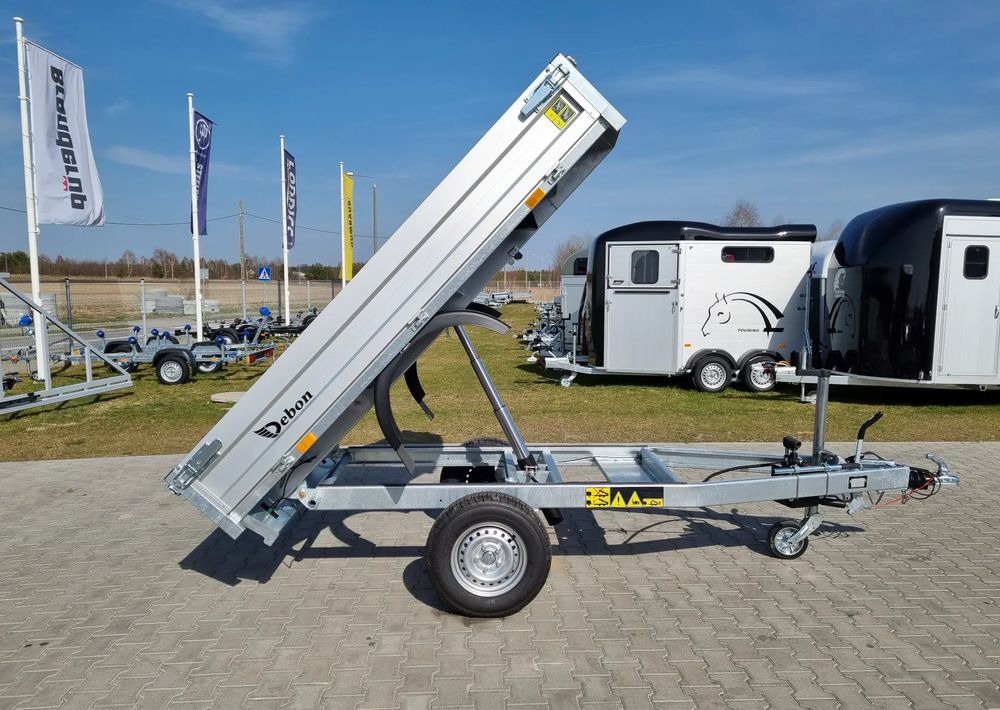 DEBON PW0 1300 kg EKO / 244 x 155 cm - Prikolica istovarivača: slika 1 DEBON PW0 1300 kg EKO / 244 x 155 cm - Prikolica istovarivača: slika 1