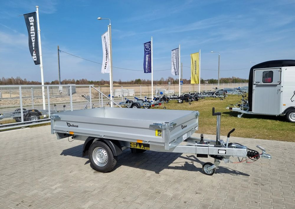 DEBON PW0 1300 kg EKO / 244 x 155 cm - Prikolica istovarivača: slika 2 DEBON PW0 1300 kg EKO / 244 x 155 cm - Prikolica istovarivača: slika 2