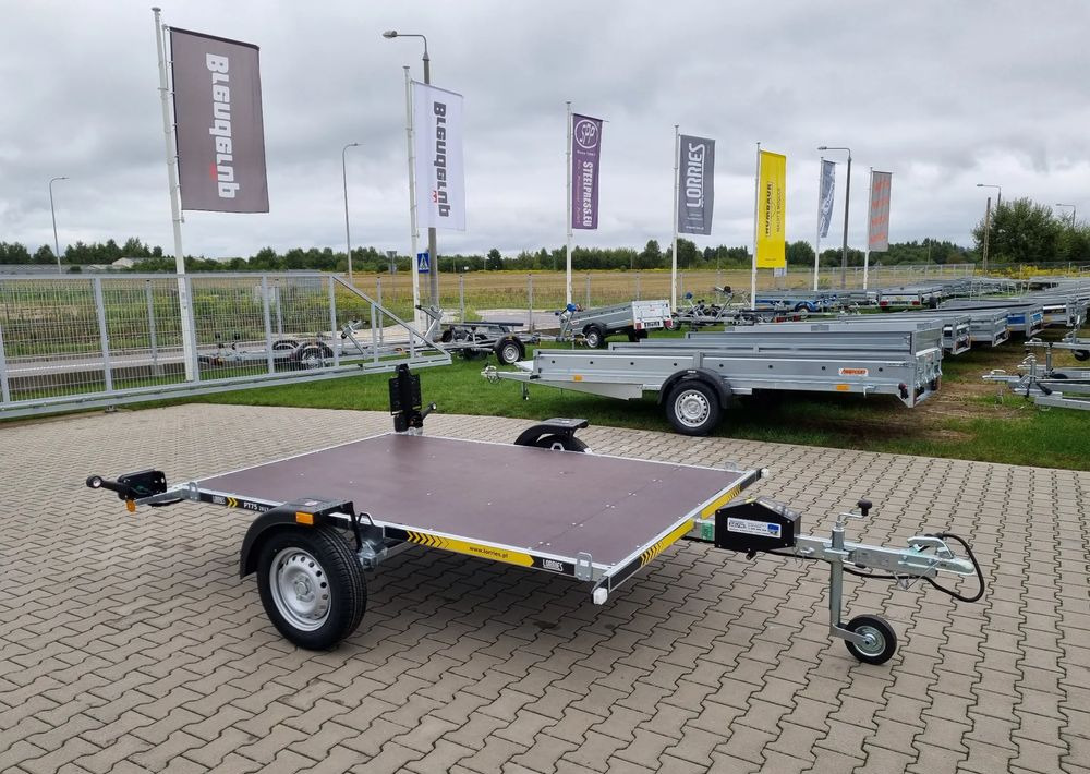 LORRIES PT75-2617 - 255 x 170 cm / 750 kg opuszczana platforma pod quady Can-Am, CF-Moto, Polaris, Spyder - Prikolica za motor: slika 2 LORRIES PT75-2617 - 255 x 170 cm / 750 kg opuszczana platforma pod quady Can-Am, CF-Moto, Polaris, Spyder - Prikolica za motor: slika 2
