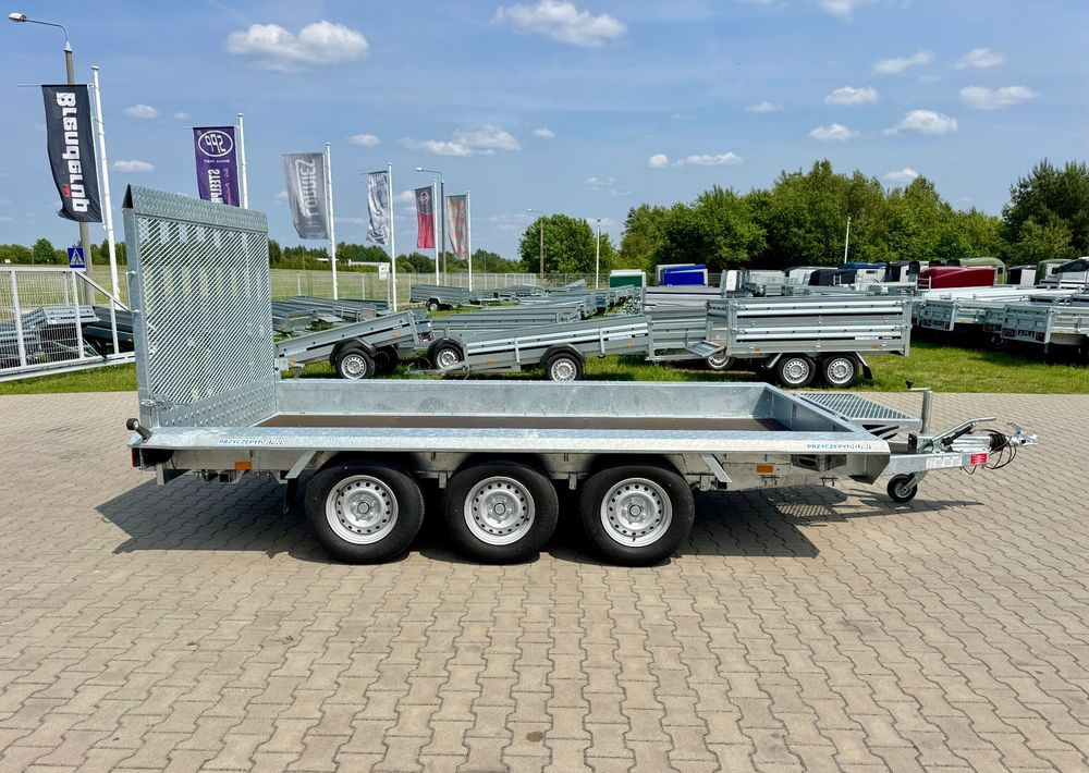 NIEWIADÓW Niewiadów KN401835T - 400 x 185 cm | 2570kg ładowności | trap stalowy | 3-osiowa budowlanka - Prikolica za prevoz radnih mašina: slika 2 NIEWIADÓW Niewiadów KN401835T - 400 x 185 cm | 2570kg ładowności | trap stalowy | 3-osiowa budowlanka - Prikolica za prevoz radnih mašina: slika 2