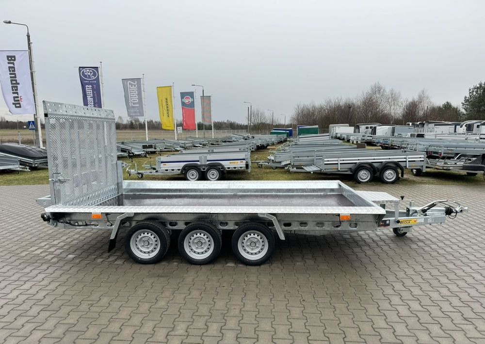 WIOLA B3540 MAX - 400 x 170 cm | 2546kg ładowności | trap stalowy | 3-osiowa budowlanka - Prikolica za prevoz radnih mašina: slika 2 WIOLA B3540 MAX - 400 x 170 cm | 2546kg ładowności | trap stalowy | 3-osiowa budowlanka - Prikolica za prevoz radnih mašina: slika 2