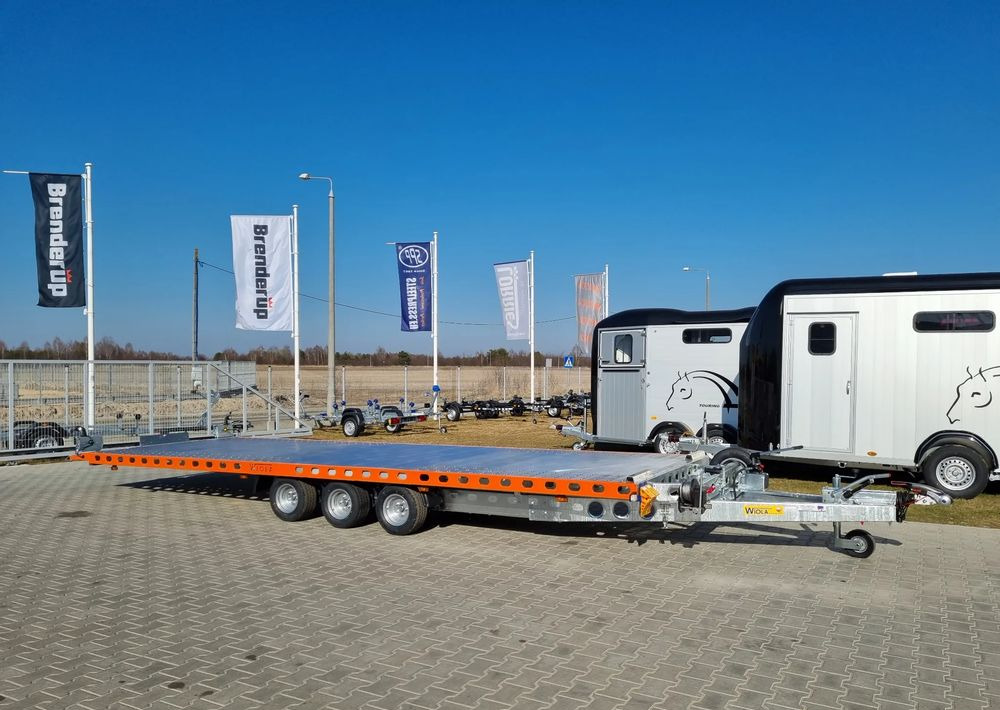 WIOLA L35G65P hydraulic lifting 650x216 cm 3.5T GVW for vans trucks - Prikolica za prevoz automobila: slika 2 WIOLA L35G65P hydraulic lifting 650x216 cm 3.5T GVW for vans trucks - Prikolica za prevoz automobila: slika 2