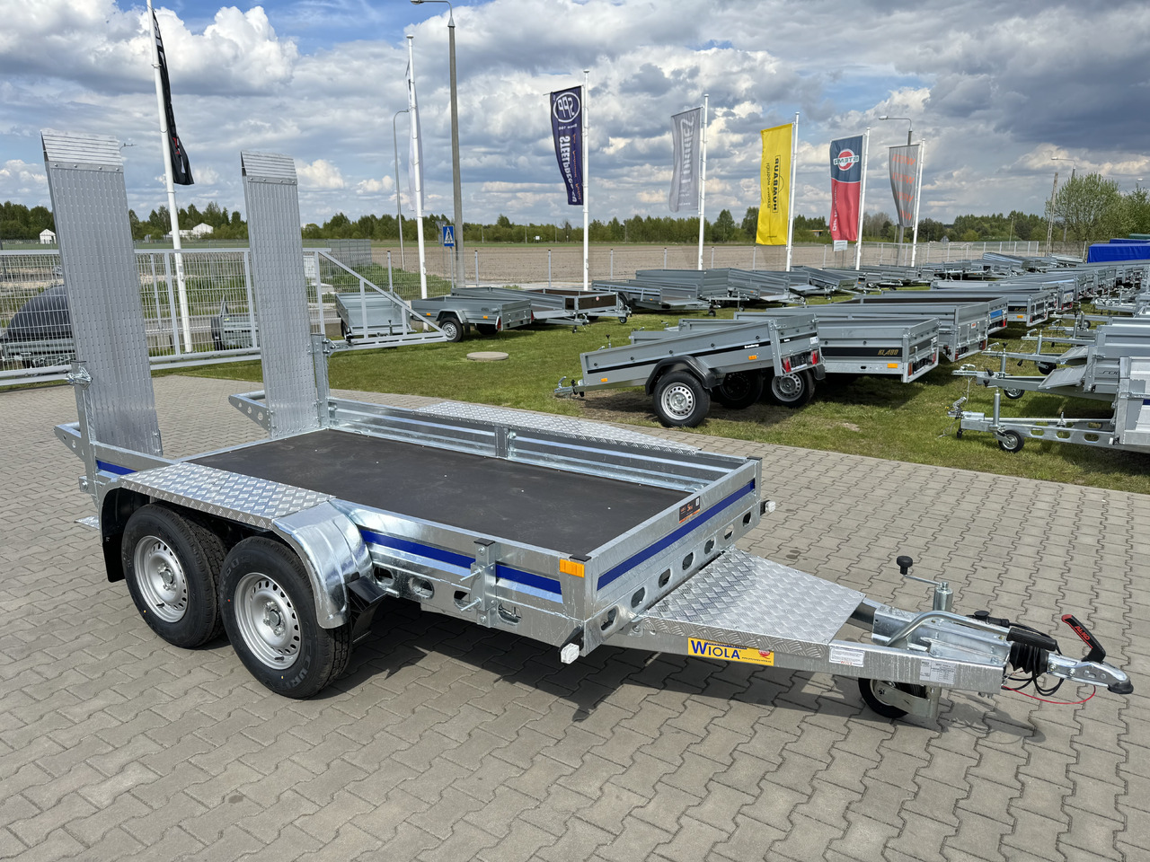 Wiola B2730 GVW 2700 kg machine transporter mini excavator 292x142 cm - Prikolica za prevoz radnih mašina: slika 5 Wiola B2730 GVW 2700 kg machine transporter mini excavator 292x142 cm - Prikolica za prevoz radnih mašina: slika 5