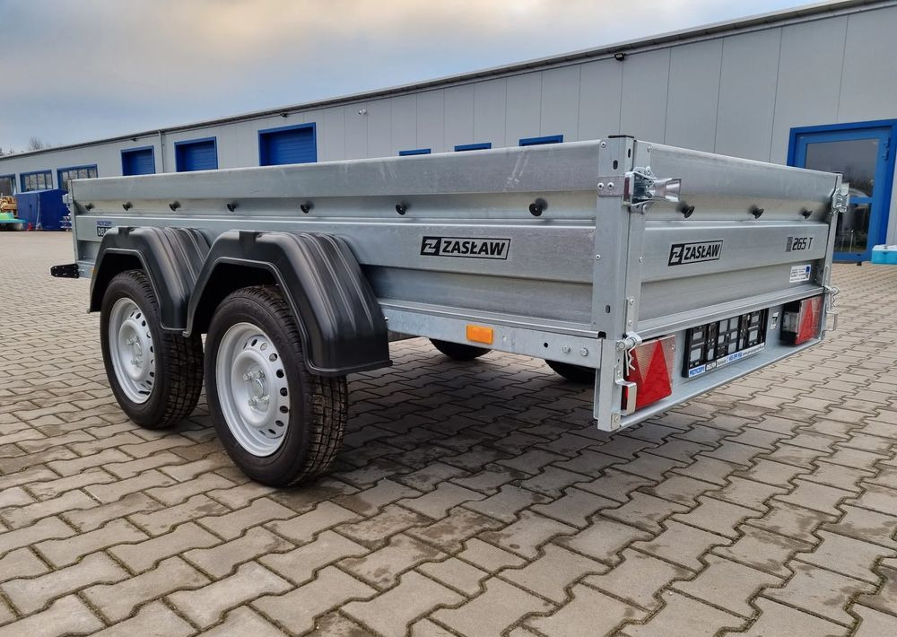 Novu Plato prikolica ZASŁAW 265T | 265 x 132 / 750 kg/ 2 osie / lekka przyczepa skrzyniowa: slika 7 Novu Plato prikolica ZASŁAW 265T | 265 x 132 / 750 kg/ 2 osie / lekka przyczepa skrzyniowa: slika 7