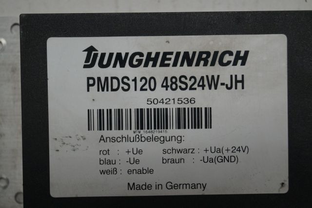 Jungheinrich 50421536 | Transformer 48V-24V PMDS120 48S 24W-JH snn. MTR164821941 Transformer 48V-24V PMDS120 48S 24W-JH snn. MTR1648219415 - Električni sistem za Oprema za rukovanje materijalima: slika 2 Jungheinrich 50421536 | Transformer 48V-24V PMDS120 48S 24W-JH snn. MTR164821941 Transformer 48V-24V PMDS120 48S 24W-JH snn. MTR1648219415 - Električni sistem za Oprema za rukovanje materijalima: slika 2