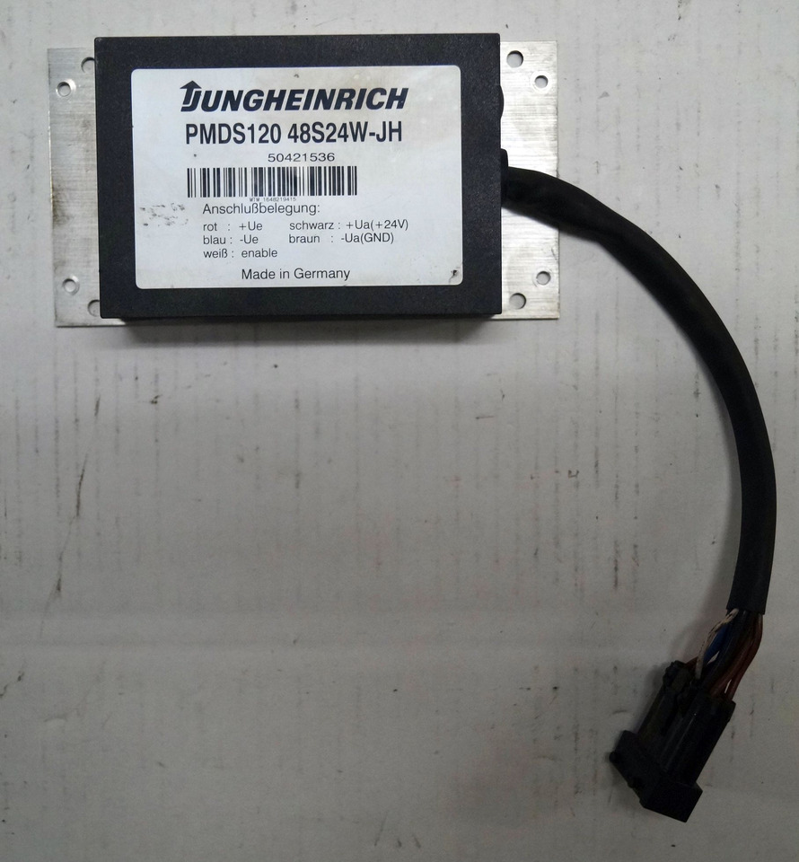 Jungheinrich 50421536 | Transformer 48V-24V PMDS120 48S 24W-JH snn. MTR164821941 Transformer 48V-24V PMDS120 48S 24W-JH snn. MTR1648219415 - Električni sistem za Oprema za rukovanje materijalima: slika 1 Jungheinrich 50421536 | Transformer 48V-24V PMDS120 48S 24W-JH snn. MTR164821941 Transformer 48V-24V PMDS120 48S 24W-JH snn. MTR1648219415 - Električni sistem za Oprema za rukovanje materijalima: slika 1