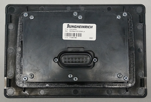 Jungheinrich 51414555 | Display KD MEDI CO 250K Jr DSE sn. 713E6188 - Komandna tabla za Oprema za rukovanje materijalima: slika 2 Jungheinrich 51414555 | Display KD MEDI CO 250K Jr DSE sn. 713E6188 - Komandna tabla za Oprema za rukovanje materijalima: slika 2