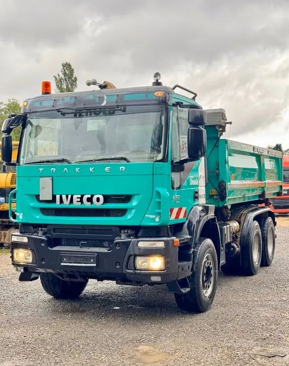 Iveco TRAKKER 450 6x4 WYWROTKA MELLER | EURO 5 | MANUAL | KLIMA | RETARDER | PRZEBIEG 364 000km ! - Istovarivač: slika 2 Iveco TRAKKER 450 6x4 WYWROTKA MELLER | EURO 5 | MANUAL | KLIMA | RETARDER | PRZEBIEG 364 000km ! - Istovarivač: slika 2