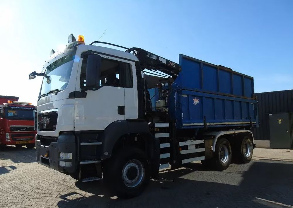 MAN TGS 26.400 6x6 – Wywrotka 3-stronna Meiller + Żuraw HIAB 166 E3 HIPRO – 429.222 km – Euro 4 - Istovarivač, Kamion sa dizalicom: slika 2 MAN TGS 26.400 6x6 – Wywrotka 3-stronna Meiller + Żuraw HIAB 166 E3 HIPRO – 429.222 km – Euro 4 - Istovarivač, Kamion sa dizalicom: slika 2
