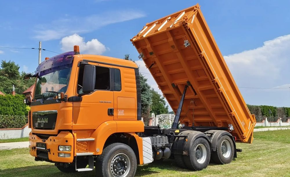 MAN TGS 26.440 | 6x4 | Retarder | Wywrotka Meiller trójstronna | Euro 5 | - Istovarivač: slika 1 MAN TGS 26.440 | 6x4 | Retarder | Wywrotka Meiller trójstronna | Euro 5 | - Istovarivač: slika 1