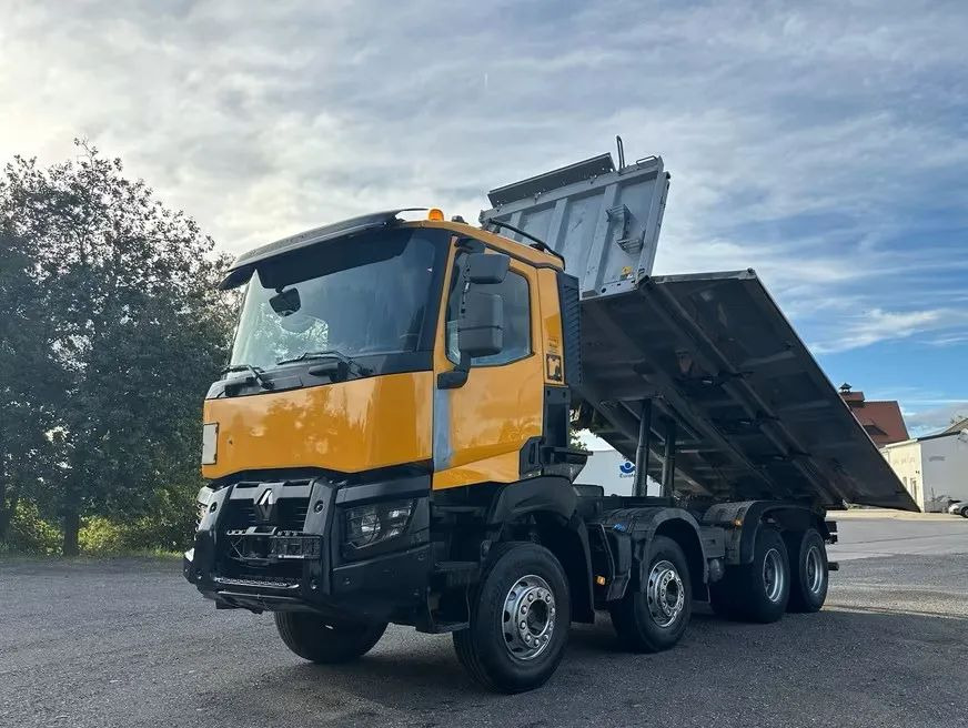 Renault K 440 8x4 • Bordmatik • Klima •  Meiller • Euro 6 • 3-stronna wywrotka • 299 000 km - Istovarivač: slika 1 Renault K 440 8x4 • Bordmatik • Klima •  Meiller • Euro 6 • 3-stronna wywrotka • 299 000 km - Istovarivač: slika 1
