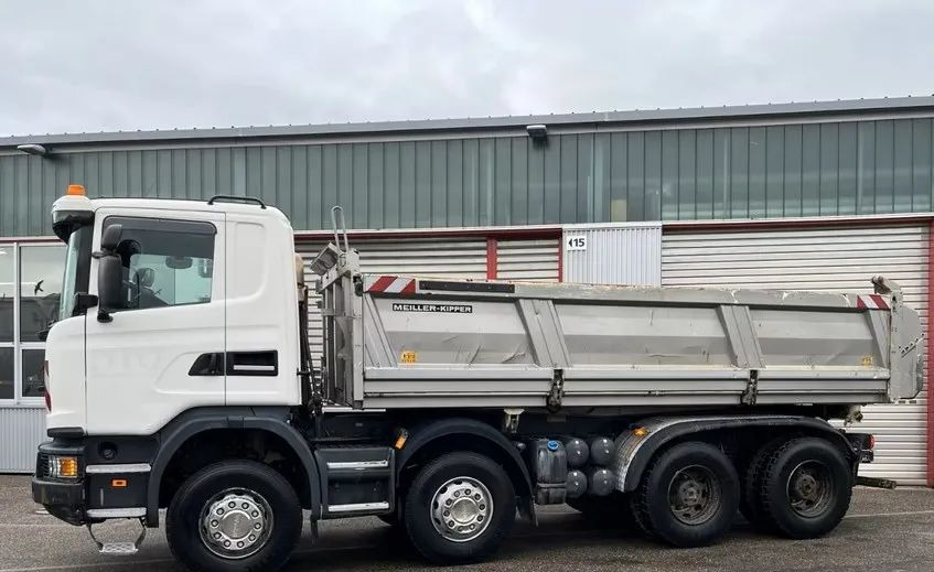 Scania G 450 8x4 | Meiller Bordmatik Wywrotka trójstronna | Retarder | 298.000 km!!!! | Euro 6 |1 właściciel - Istovarivač: slika 5 Scania G 450 8x4 | Meiller Bordmatik Wywrotka trójstronna | Retarder | 298.000 km!!!! | Euro 6 |1 właściciel - Istovarivač: slika 5