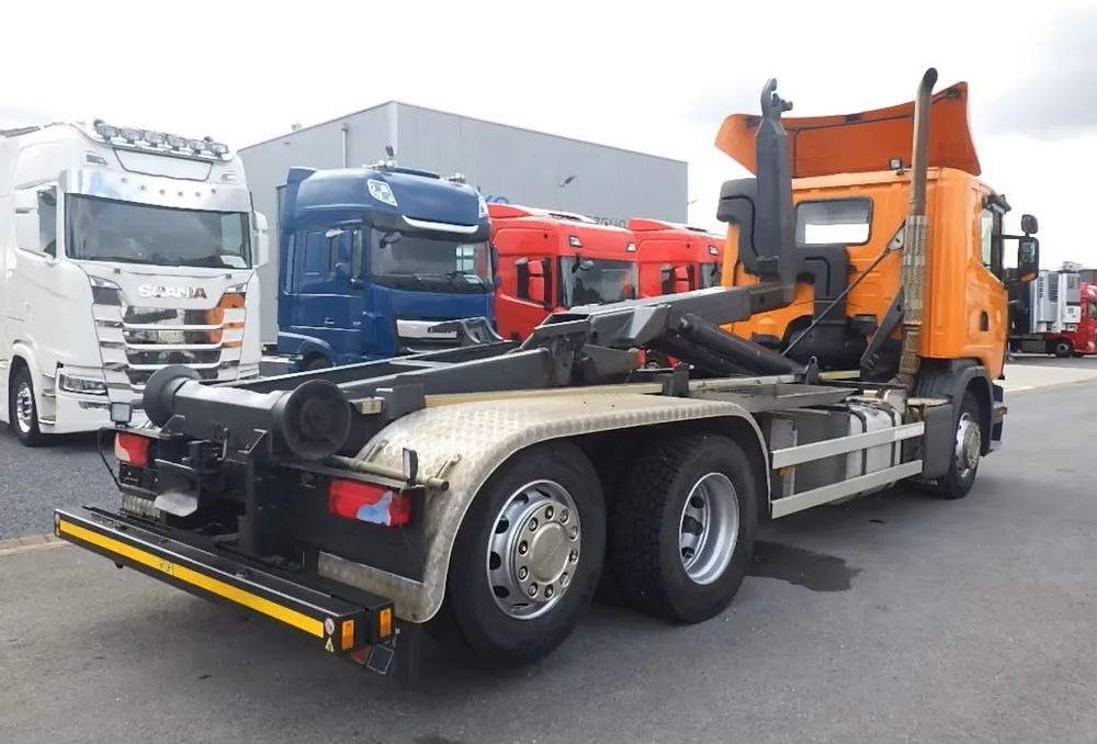 Scania G 450 — Hakowiec / Retarder / Pełna pneumatyka / Skrętna oś / Euro 6/ 6x2 - Kamion sa hidrauličnom kukom: slika 4 Scania G 450 — Hakowiec / Retarder / Pełna pneumatyka / Skrętna oś / Euro 6/ 6x2 - Kamion sa hidrauličnom kukom: slika 4