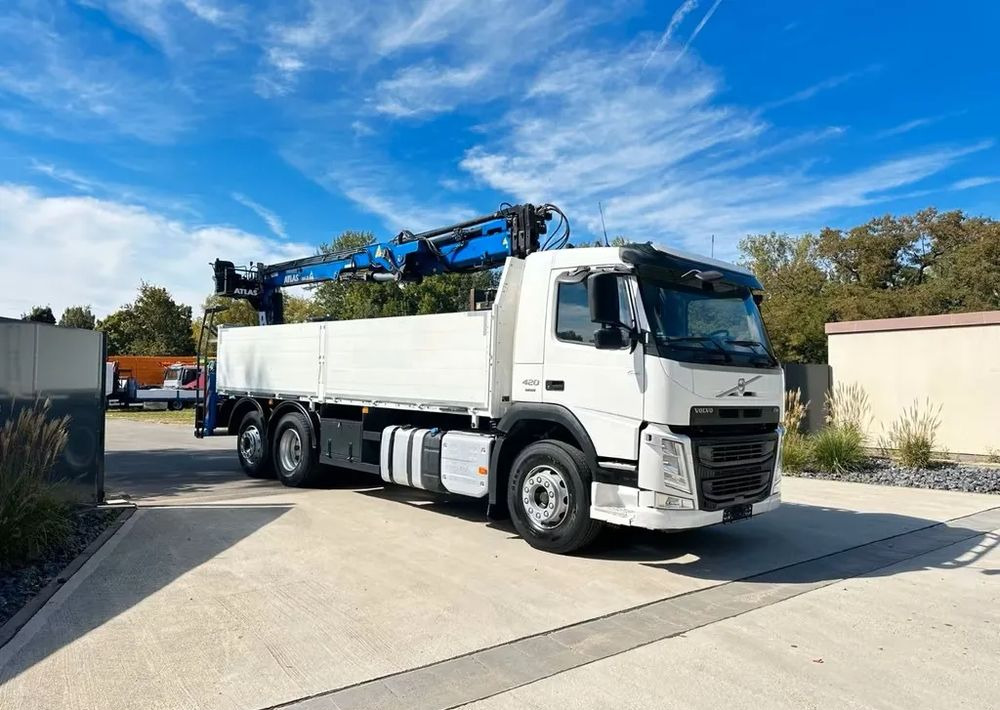 Volvo FM420 6x2 | HDS Atlas AK 186-3 z przestrzenią ładunkową | Euro6 |238 000 km - Kamion sa tovarnim sandukom, Kamion sa dizalicom: slika 1 Volvo FM420 6x2 | HDS Atlas AK 186-3 z przestrzenią ładunkową | Euro6 |238 000 km - Kamion sa tovarnim sandukom, Kamion sa dizalicom: slika 1