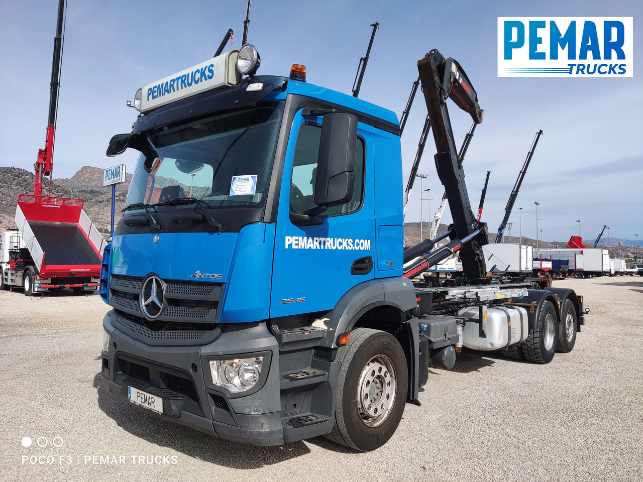MERCEDES-BENZ ANTOS 2546 6X2 MULTILIFT - Kamion za prevoz kontejnera/ Kamion sa promenjivim sandukom: slika 1 MERCEDES-BENZ ANTOS 2546 6X2 MULTILIFT - Kamion za prevoz kontejnera/ Kamion sa promenjivim sandukom: slika 1