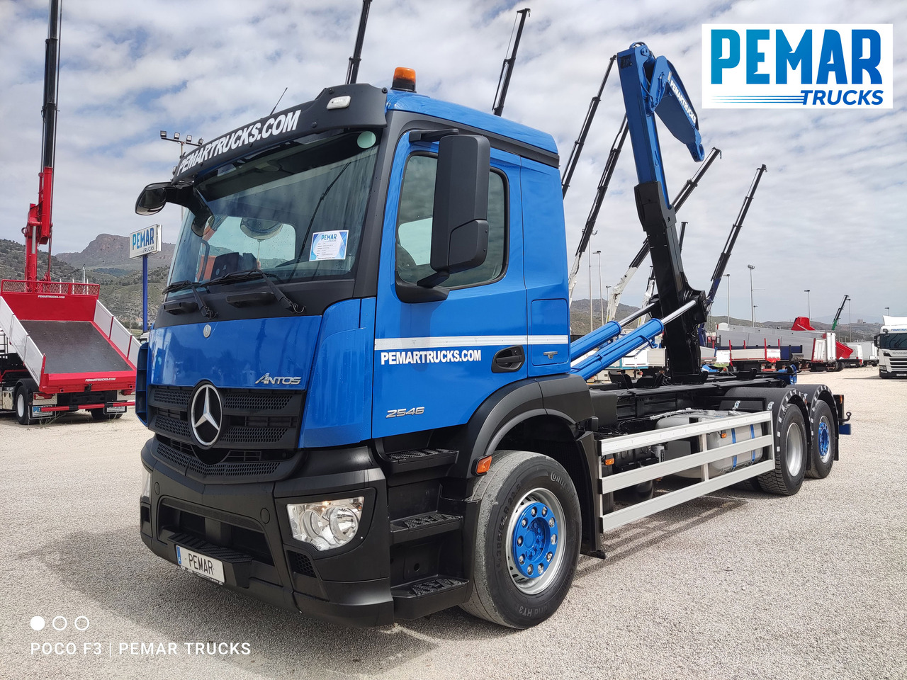 MERCEDES-BENZ ANTOS 2546 6X2 MULTILIFT - Kamion za prevoz kontejnera/ Kamion sa promenjivim sandukom: slika 1 MERCEDES-BENZ ANTOS 2546 6X2 MULTILIFT - Kamion za prevoz kontejnera/ Kamion sa promenjivim sandukom: slika 1