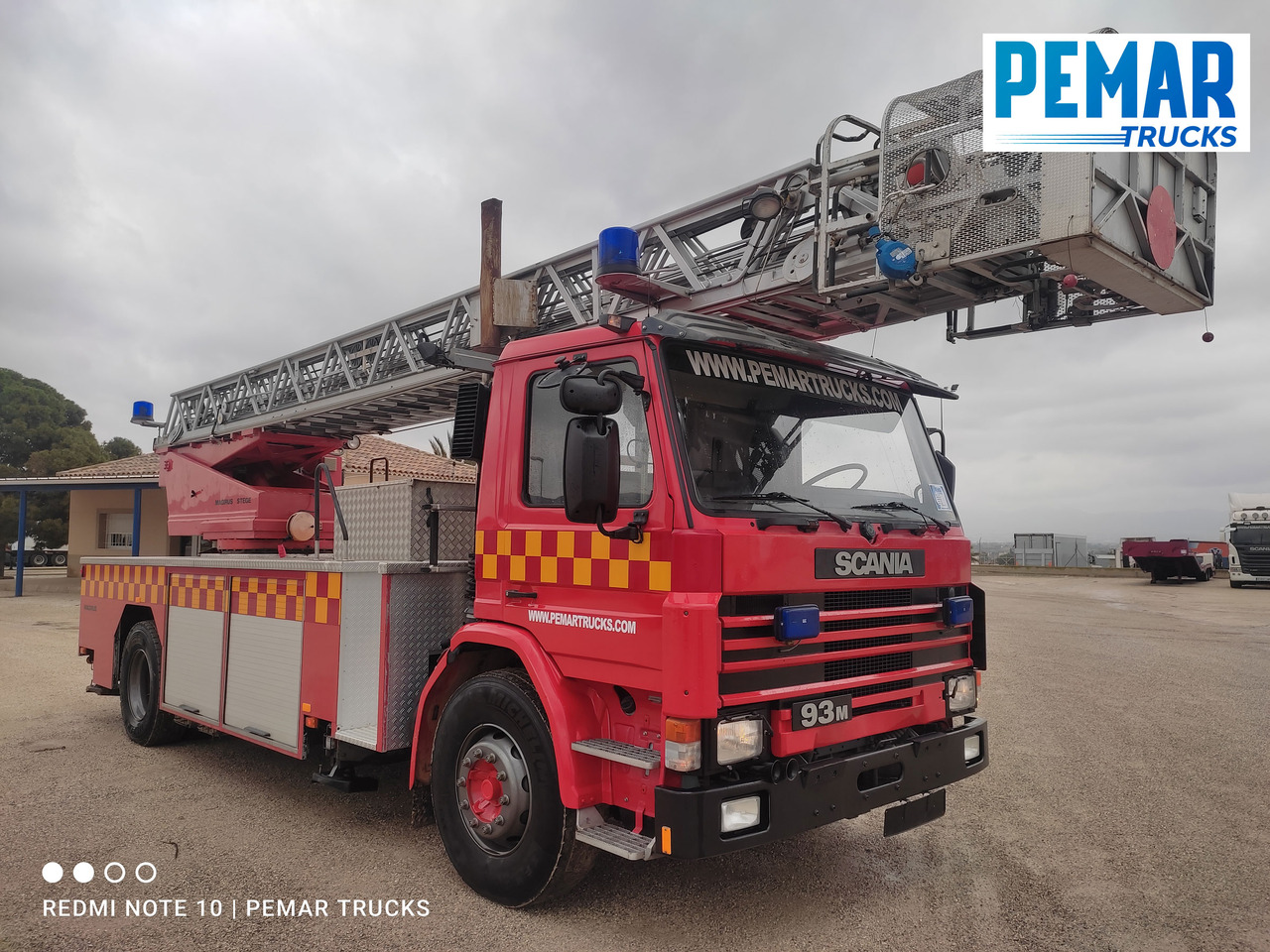 SCANIA G93 250 ESCALERA BOMBEROS - Vatrogasni kamion: slika 4 SCANIA G93 250 ESCALERA BOMBEROS - Vatrogasni kamion: slika 4
