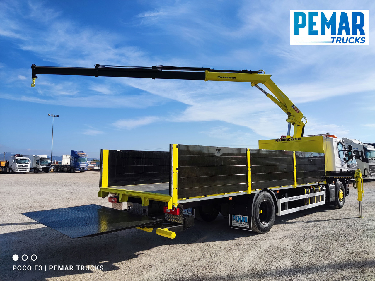 Kamion sa dizalicom SCANIA P 250 GRUA CAJA FIJA: slika 13 Kamion sa dizalicom SCANIA P 250 GRUA CAJA FIJA: slika 13