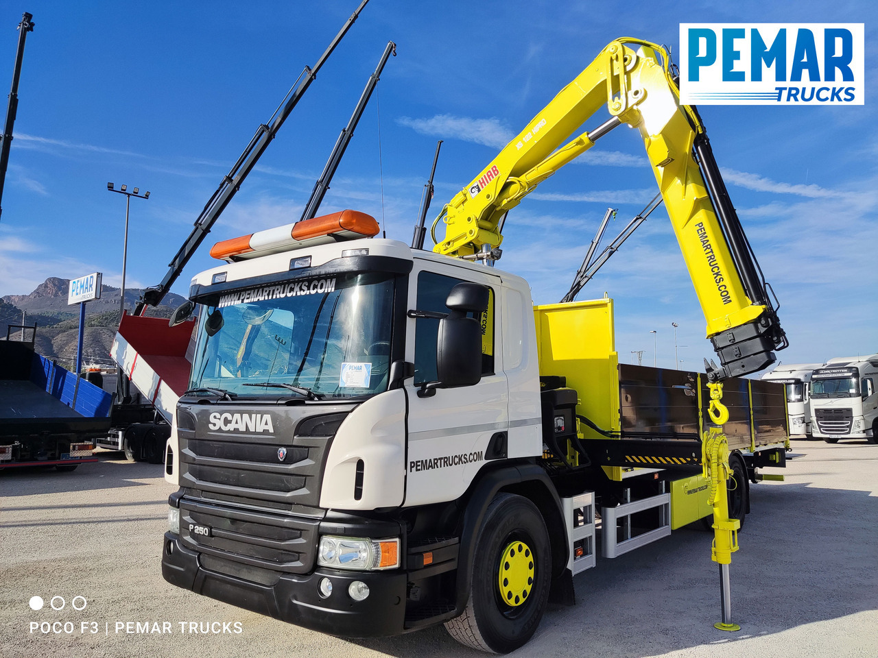 Kamion sa dizalicom SCANIA P 250 GRUA CAJA FIJA: slika 18 Kamion sa dizalicom SCANIA P 250 GRUA CAJA FIJA: slika 18