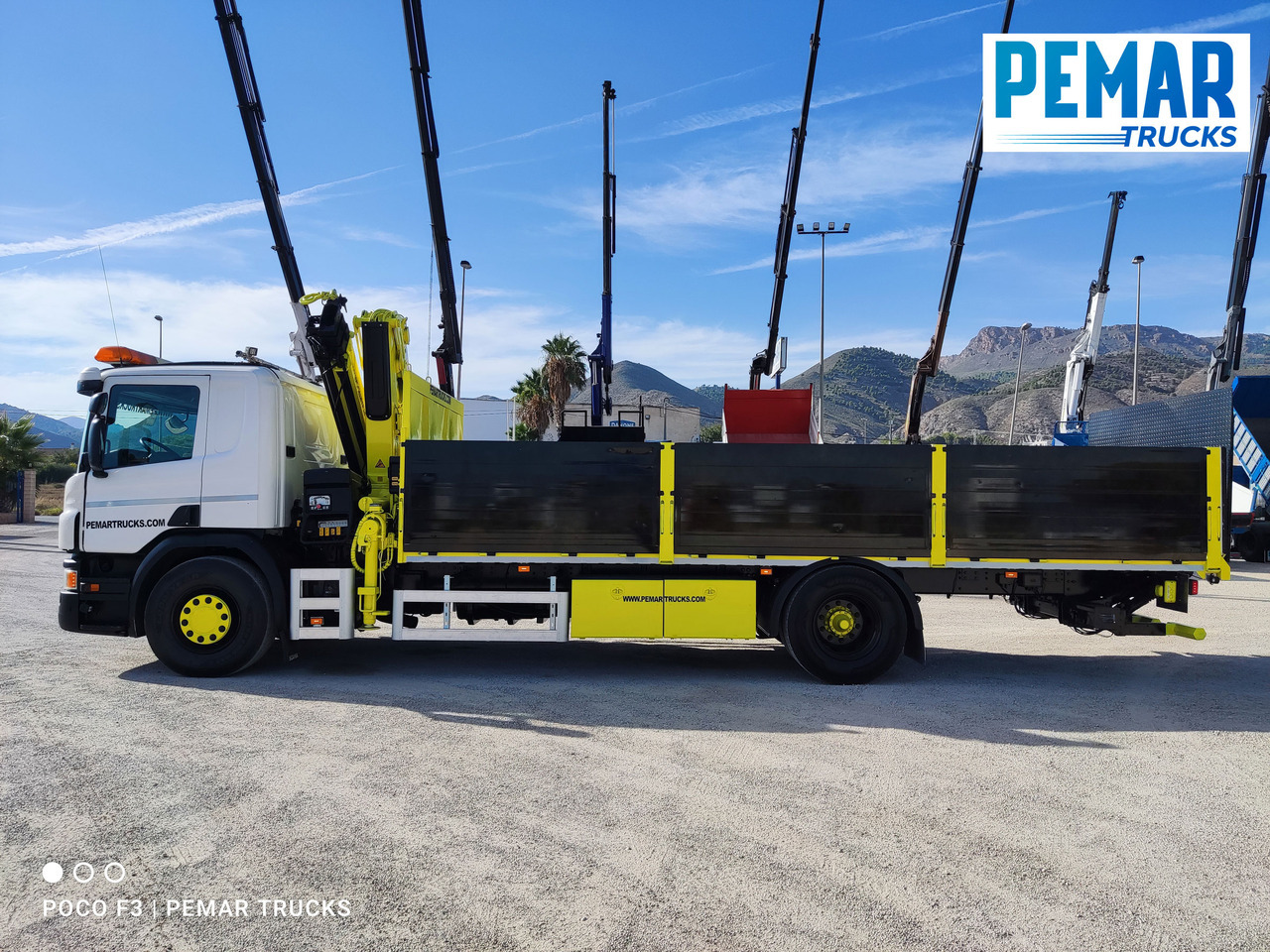 Kamion sa dizalicom SCANIA P 250 GRUA CAJA FIJA: slika 9 Kamion sa dizalicom SCANIA P 250 GRUA CAJA FIJA: slika 9