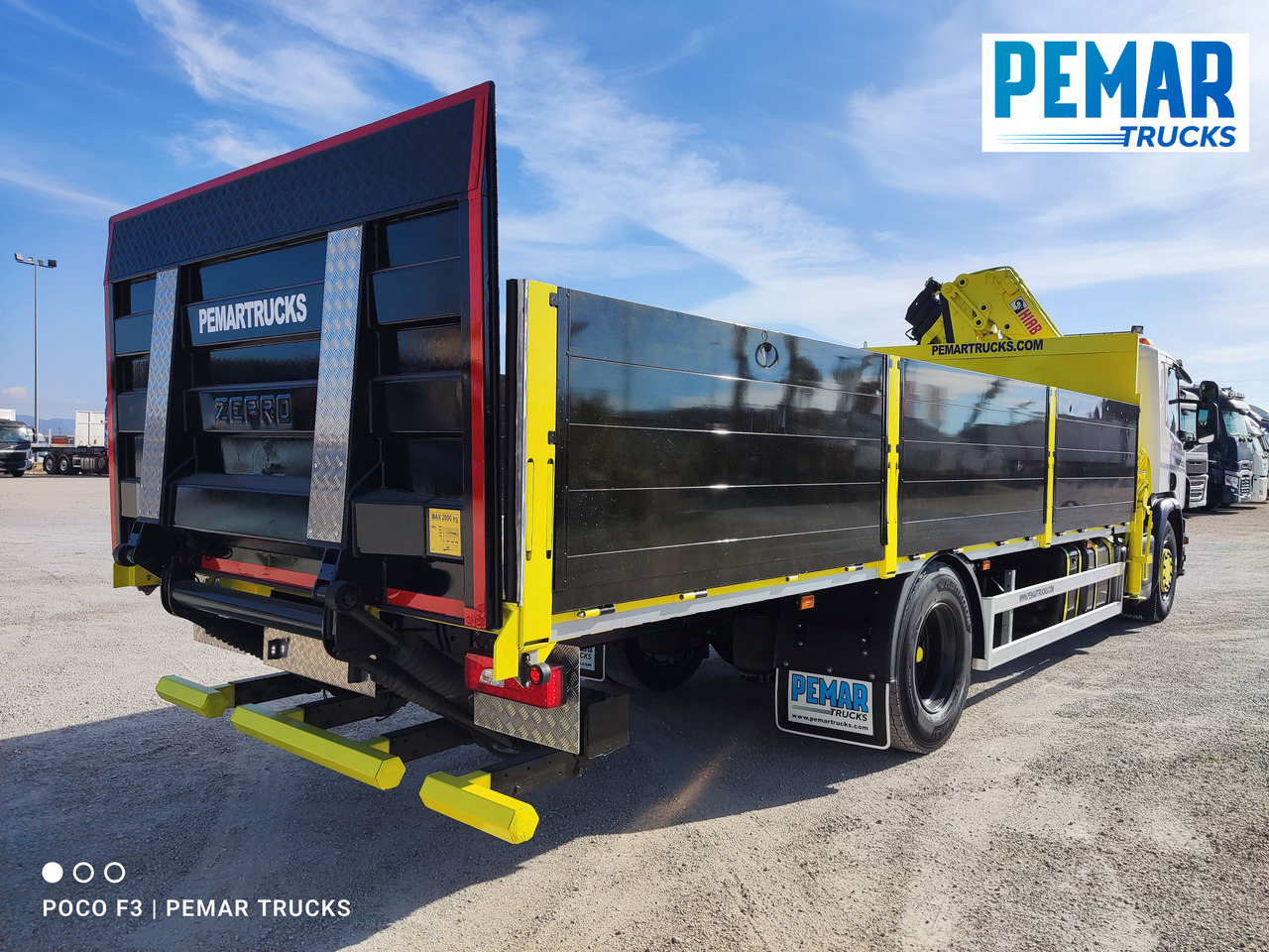 Kamion sa dizalicom SCANIA P 250 GRUA CAJA FIJA: slika 6 Kamion sa dizalicom SCANIA P 250 GRUA CAJA FIJA: slika 6