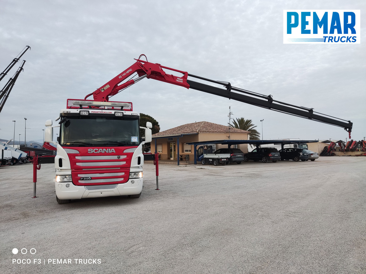 Kamion sa dizalicom SCANIA P 280 GRUA BASCULANTE 18T EURO 6: slika 23 Kamion sa dizalicom SCANIA P 280 GRUA BASCULANTE 18T EURO 6: slika 23