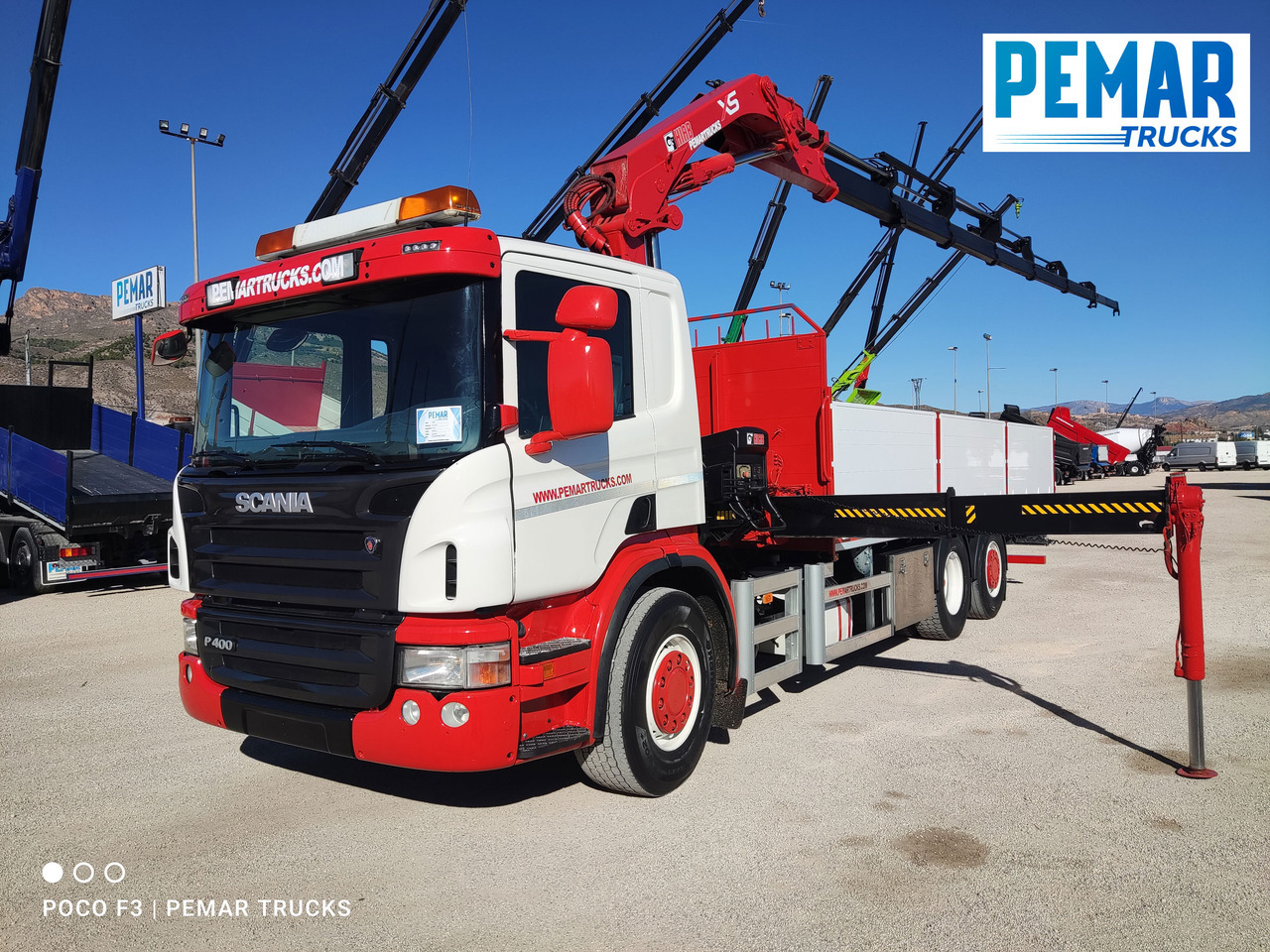 SCANIA P 400 6X2 GRUA CAJA FIJA - Kamion sa dizalicom: slika 1 SCANIA P 400 6X2 GRUA CAJA FIJA - Kamion sa dizalicom: slika 1